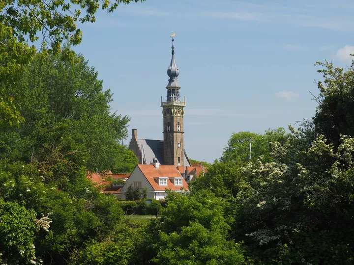 The town hall of Veere, Zeeland, The Netherlands